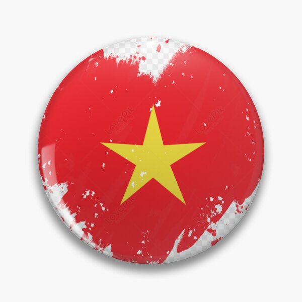 Item preview, vietnam flag designed and sold by ZikArt.