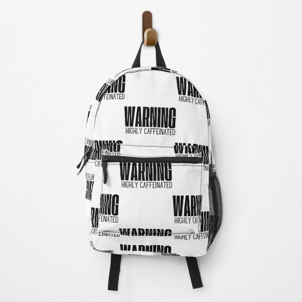 Item preview, WARNING Highly Caffeinated designed and sold by ScreamPrintSto.