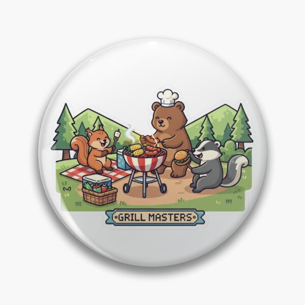 Item preview, Grill Masters BBQ designed and sold by Pixel & Paw.