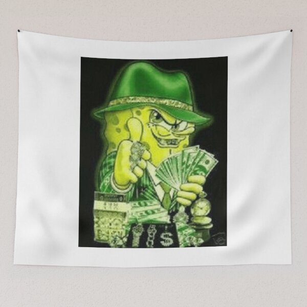 Item preview, Cash Money Pimp Spongebob designed and sold by Kenyattaowlows.