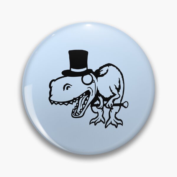 Item preview, T-Rex Sir Gentleman Mr. rich Monocle Glasses Top Hat designed and sold by shirt-o-mat.