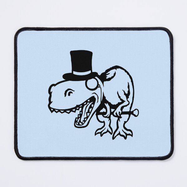 Item preview, T-Rex Sir Gentleman Mr. rich Monocle Glasses Top Hat designed and sold by shirt-o-mat.