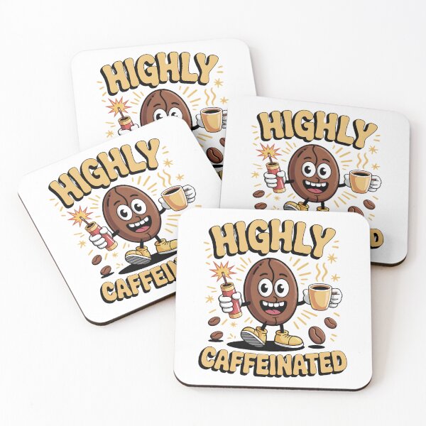Item preview, Highly Caffeinated designed and sold by ScreamPrintSto.