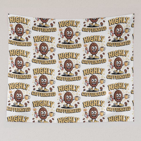 Item preview, Highly Caffeinated designed and sold by ScreamPrintSto.