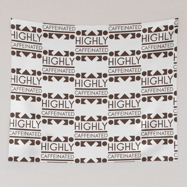 Item preview, HIGHLY CAFFEINATED WILDLY AMBITIOUS designed and sold by ScreamPrintSto.