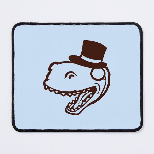 Item preview, T-Rex Sir Gentleman Mr. rich Monocle Glasses Top Hat designed and sold by shirt-o-mat.