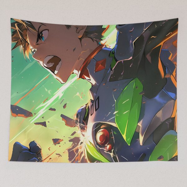 Item preview, Neon Genesis Shinji Ikari Evangelion Anime Pilot Determined Battle Energy designed and sold by Spraykart.