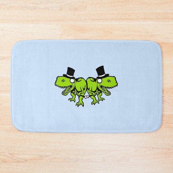 Item preview, 2 T-Rex Sir Gentlemen rich Monocle Glasses Top Hat Team designed and sold by shirt-o-mat.