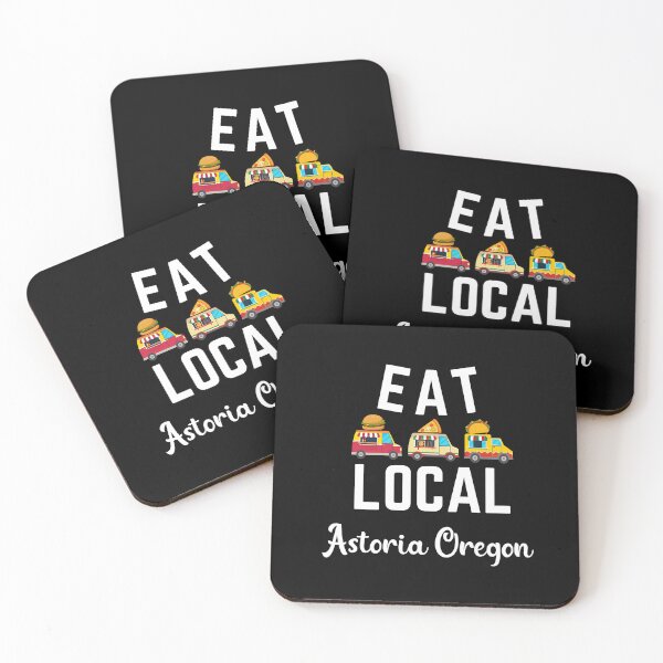 Item preview, Astoria Oregon Eat Local Food Trucks designed and sold by WigOutlet.