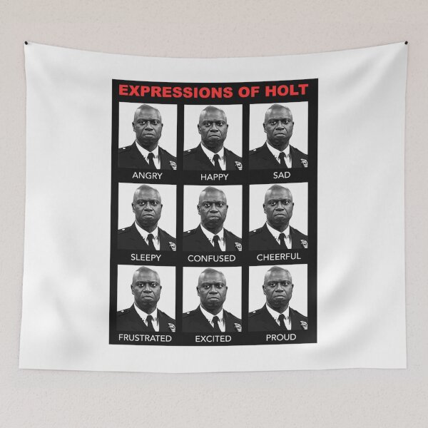 Item preview, Expressions Of Captain Holt Brooklyn 99 designed and sold by Louielarson.