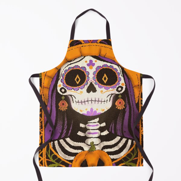 Item preview, Catrina Mosaic Illustration - Vibrant Day of the Dead Art designed and sold by  Ojo de Lilith.