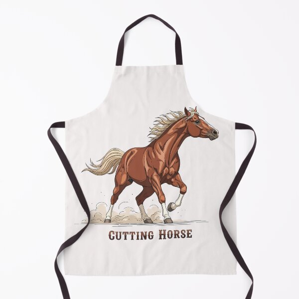 Item preview, Sorrel Cow Cutting Quarter Horse Sticker designed and sold by FestivityFinds.