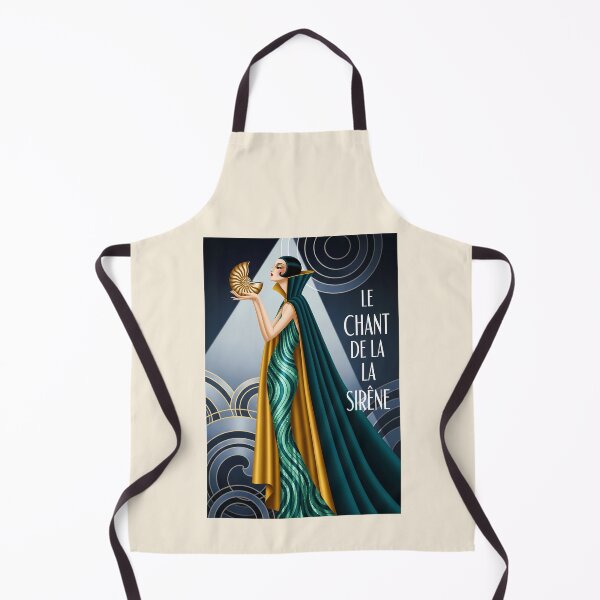 Item preview, After Erté - LE CHANT DE LA SIRÈNE (The Siren's Song) designed and sold by elektronen.