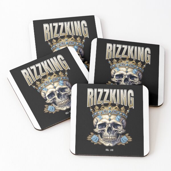 Item preview, RIZZ KING – Crown Sparkle Streetwear Design designed and sold by HiroJapanDesignLab.