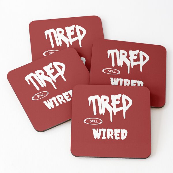 Item preview, Tired Still Wired - Funny Sleepy Not Tired Classic T-Shirt designed and sold by freshwear design.