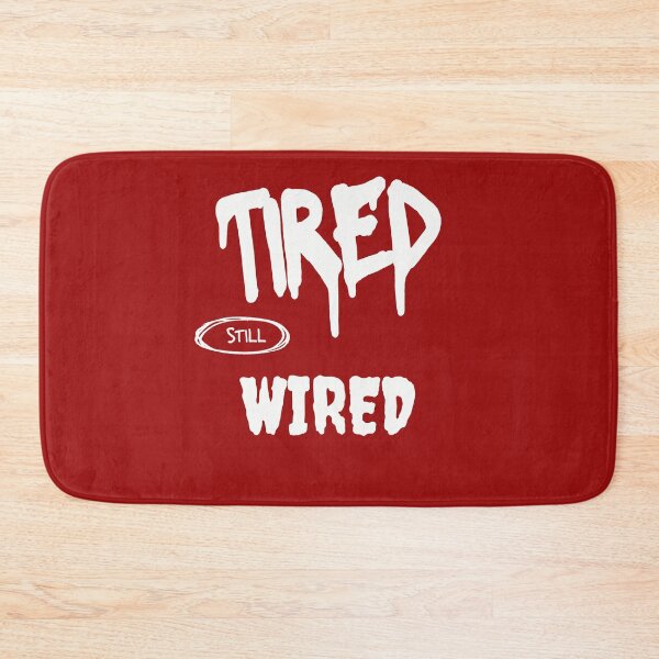 Item preview, Tired Still Wired - Funny Sleepy Not Tired Classic T-Shirt designed and sold by freshwear design.