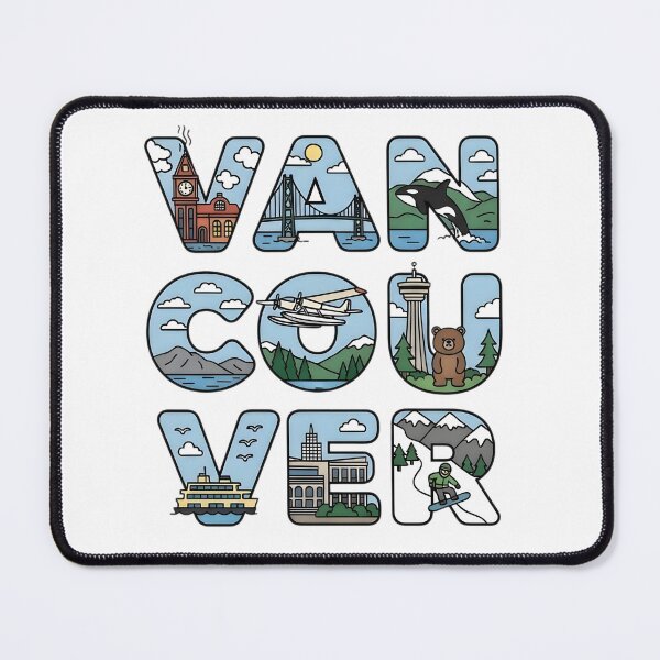 Item preview, VANCOUVER designed and sold by RockPaperWater.