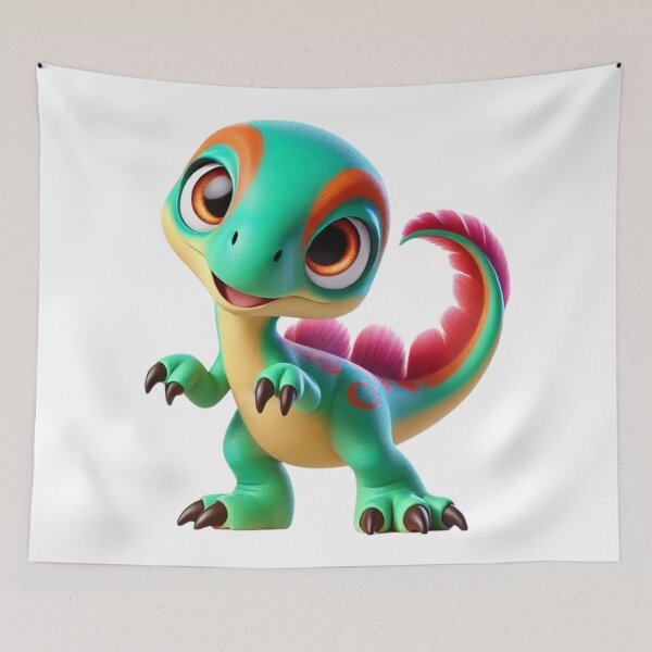 Item preview, Adorable Xenotarsosaurus Dinosaur designed and sold by Sillytoe.