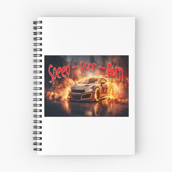 Item preview, Speed - Roar - Burn designed and sold by rikkirocx.