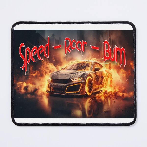 Item preview, Speed - Roar - Burn designed and sold by rikkirocx.