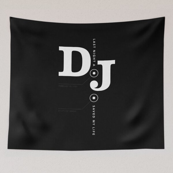 Item preview, Last Night A D.J. Saved My Life designed and sold by guendolen.