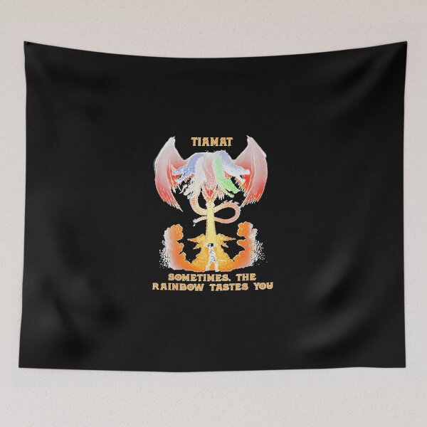Item preview, Dragon Tiamat Sometimes The Rainbow Tastes You designed and sold by ZaydatAlbers.