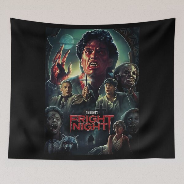 Item preview, 80s Movie Vampire Poster Vintage Horror designed and sold by HandSofie.