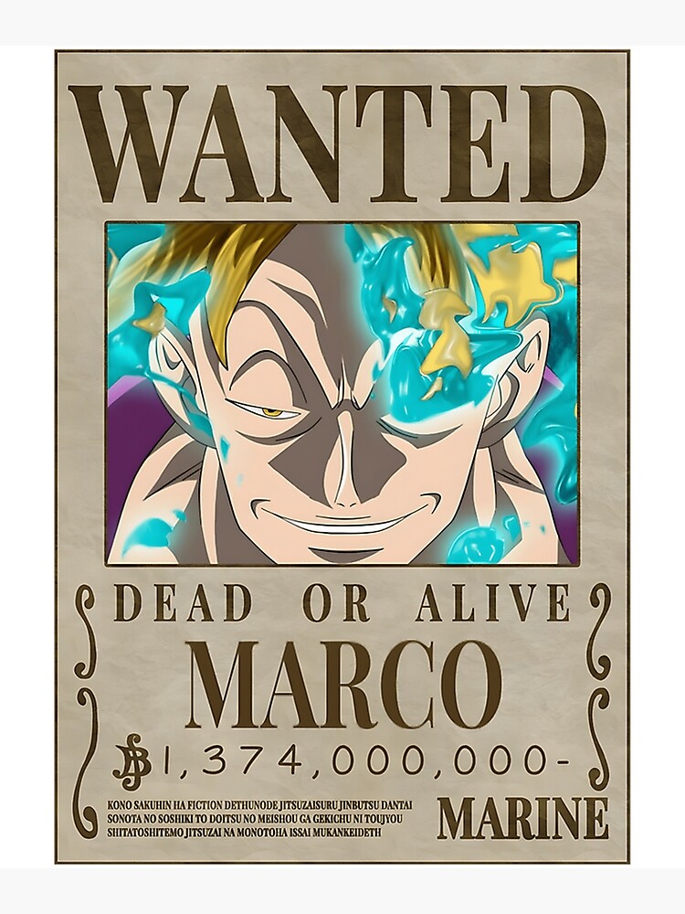 Marco Wanted Posters for Sale | Redbubble
