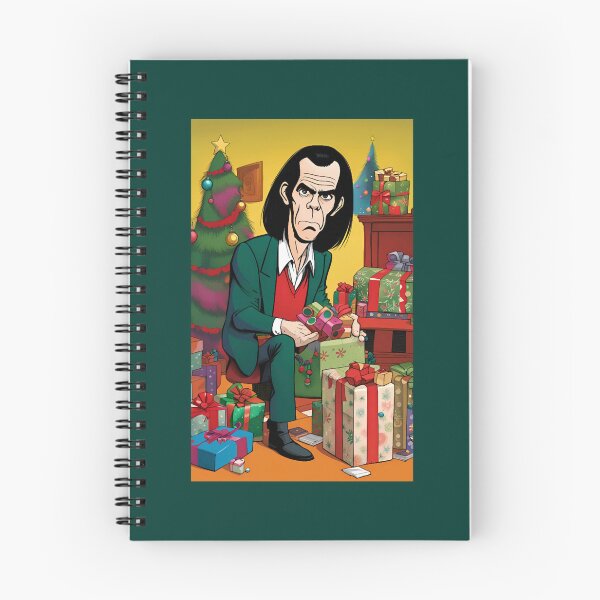Artikelvorschau, Cartoon Nick Cave zu Weihnachten Premium entworfen und verkauft von wolfbridge57.