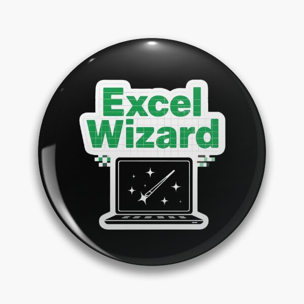 Item preview, Excel Wizard Sticker designed and sold by FestivityFinds.