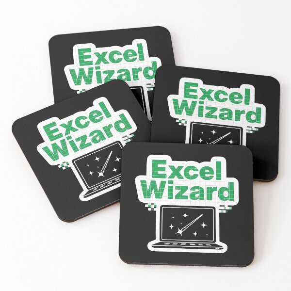 Item preview, Excel Wizard Sticker designed and sold by FestivityFinds.