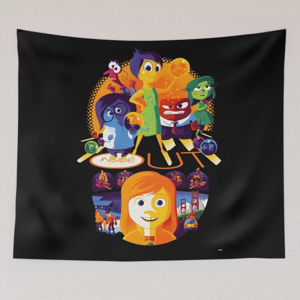 Item preview, Funny Colorful Vintage Movies Feelings Cartoon designed and sold by Platy-Orb83.