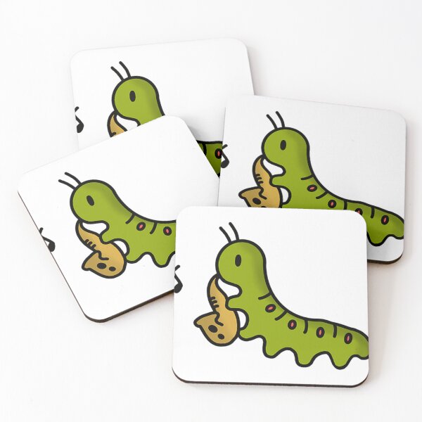 Item preview,  Cartoon Caterpillar Playing The Saxophone designed and sold by AshleyTaylor9.