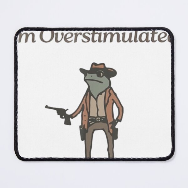Item preview, Hold On Partner I'M Overstimulated designed and sold by Louielarson.