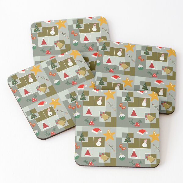 Item preview,  Christmas Icon Blocks designed and sold by Ikattyg.