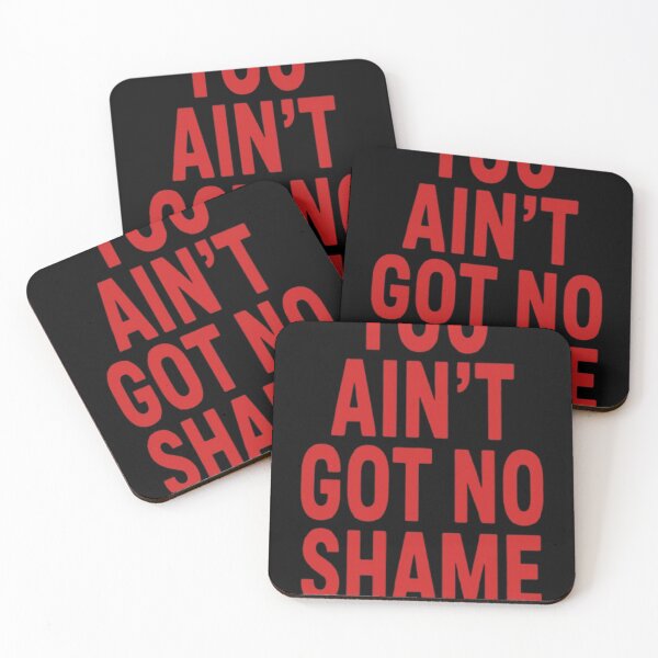 Item preview, YOU AIN’T GOT NO SHAME –BOLD RED STATEMENT DESIGN designed and sold by "TXSiSsY's TRIUMPH BY GRACE".