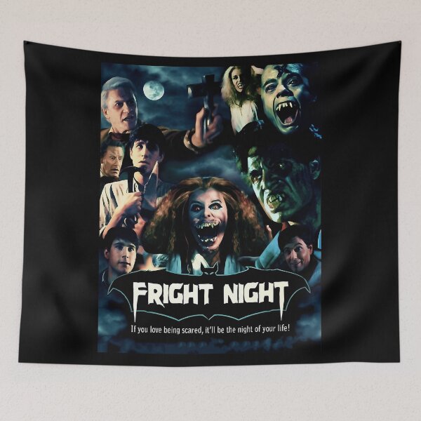 Item preview, Vintage Vampire Movie Poster Horror 80s designed and sold by HandSofie.