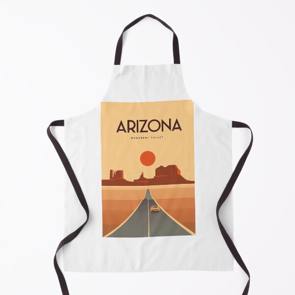 Item preview, Arizona Travel Poster Monument Valley designed and sold by KorneliaWeg.