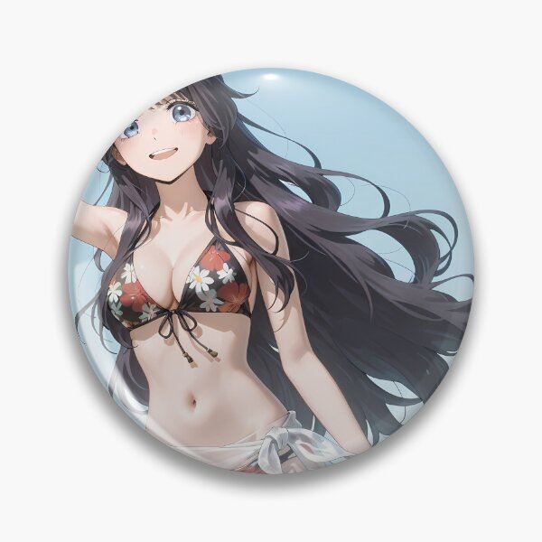 Item preview, Kaoruko Waguri Tropical Bikini Fragrant Flower Blooms Dignity Anime designed and sold by 108Recordings.