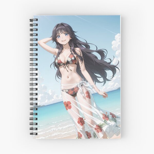 Item preview, Kaoruko Waguri Tropical Bikini Fragrant Flower Blooms Dignity Anime designed and sold by 108Recordings.