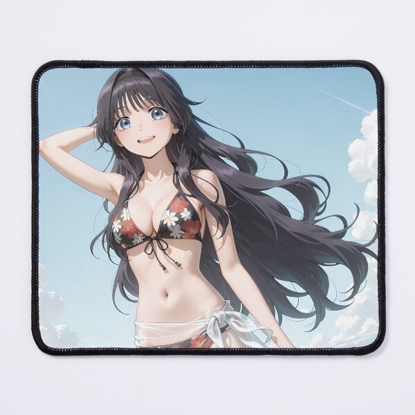 Item preview, Kaoruko Waguri Tropical Bikini Fragrant Flower Blooms Dignity Anime designed and sold by 108Recordings.