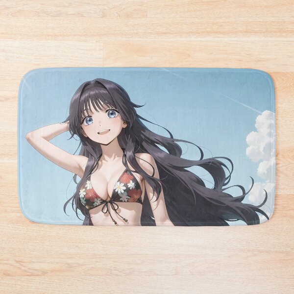 Item preview, Kaoruko Waguri Tropical Bikini Fragrant Flower Blooms Dignity Anime designed and sold by 108Recordings.