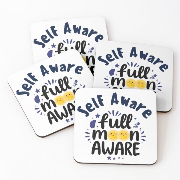 Item preview, Self Aware Full Moon Aware designed and sold by Loncil.