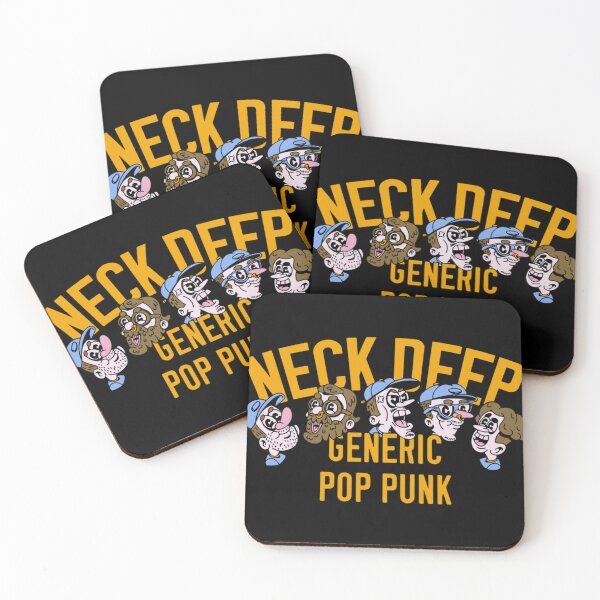 Item preview, Neck Deep Generic Pop Punk Cartoon Faces designed and sold by DonnaRowe7.