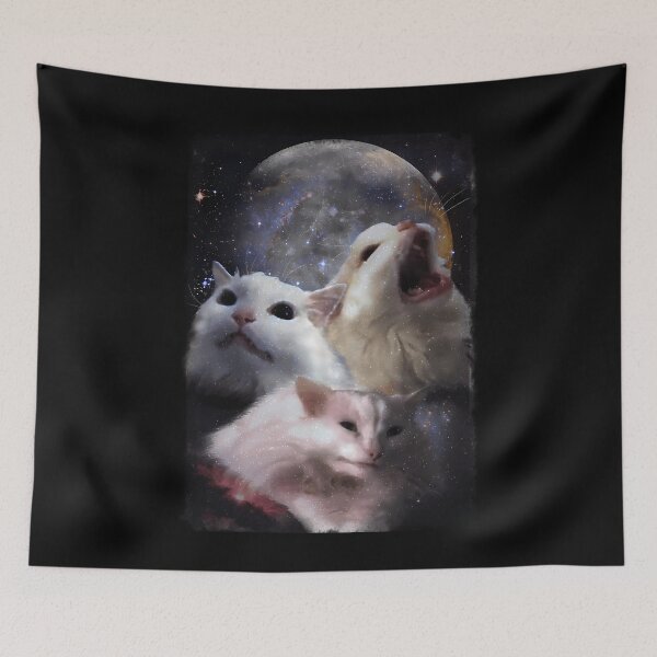 Item preview, Triple Thurston Moon Cats designed and sold by makeshkenval3.