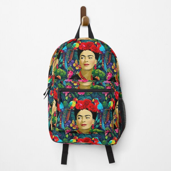 Item preview, Frida Kahlo Jungle Birds Butterflies designed and sold by FridaArtGallery.