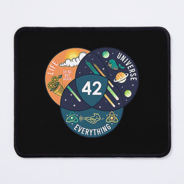 Item preview, 42 Answer To Life Universe And Everything designed and sold by makeshkenval3.