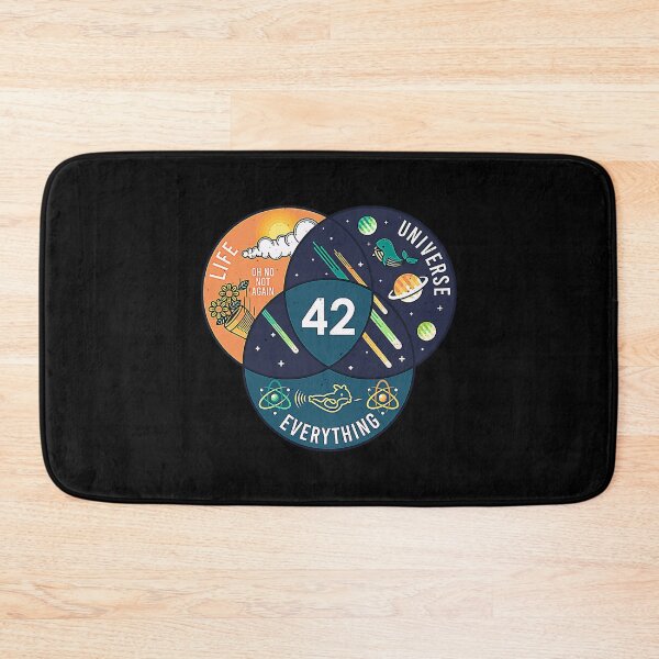 Item preview, 42 Answer To Life Universe And Everything designed and sold by makeshkenval3.