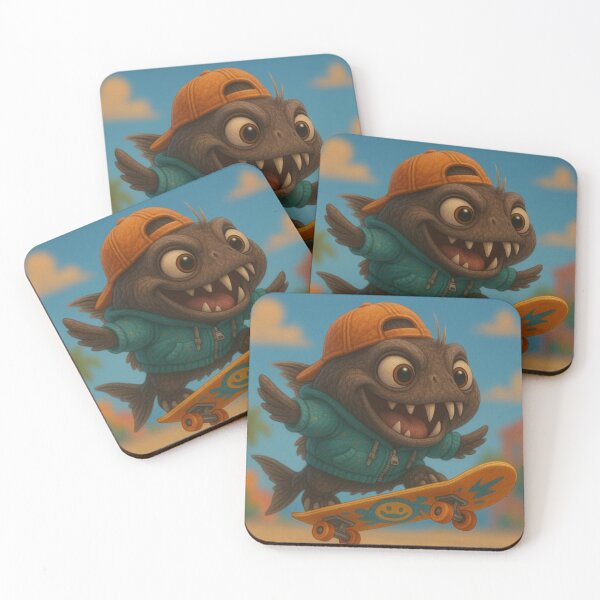 Item preview, Skater Fangtooth Fish designed and sold by Sillytoe.