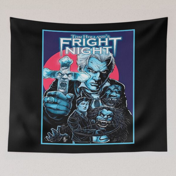 Item preview, Vampire Horror Poster 80s Vintage Movie designed and sold by HandSofie.